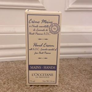 NEW L'Occitane Lavender Hand Cream